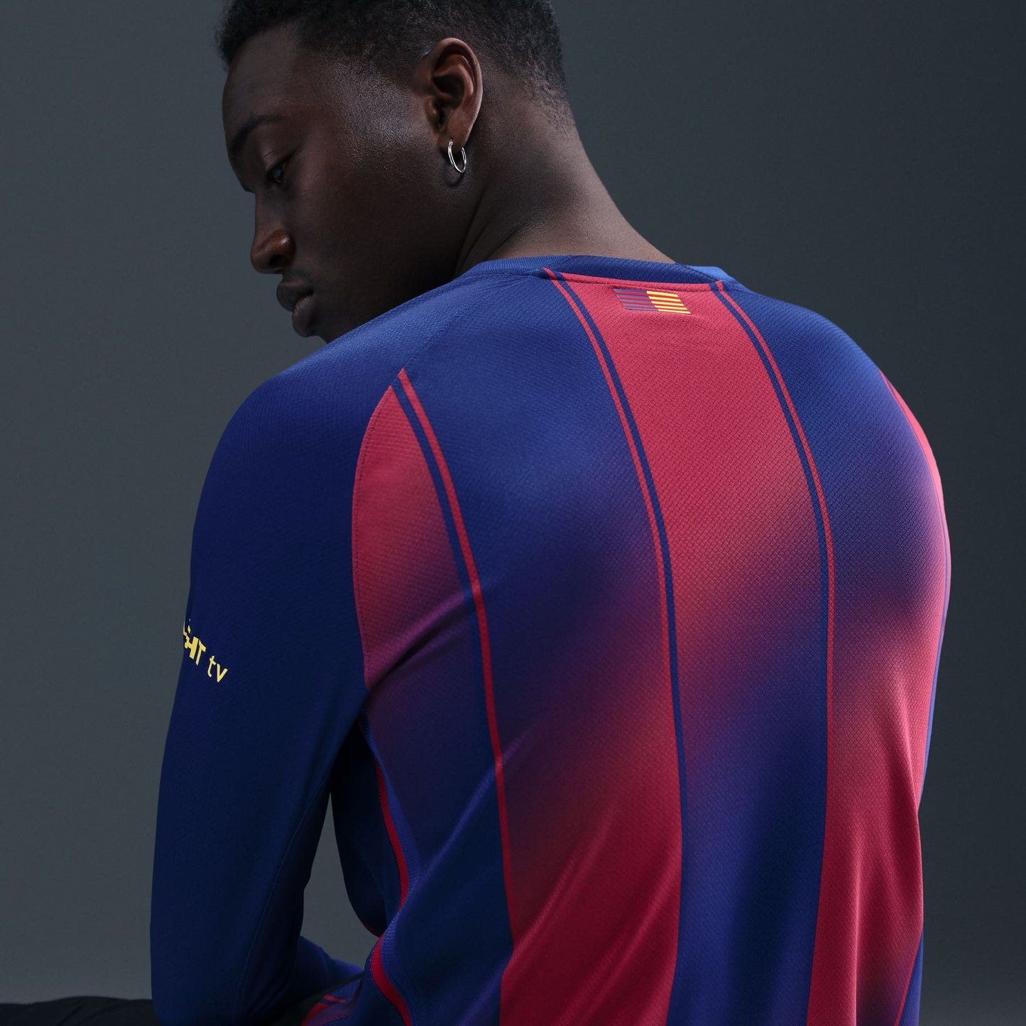 Nike FC Barcelona 2025/26 Stadium Home Long Sleeve