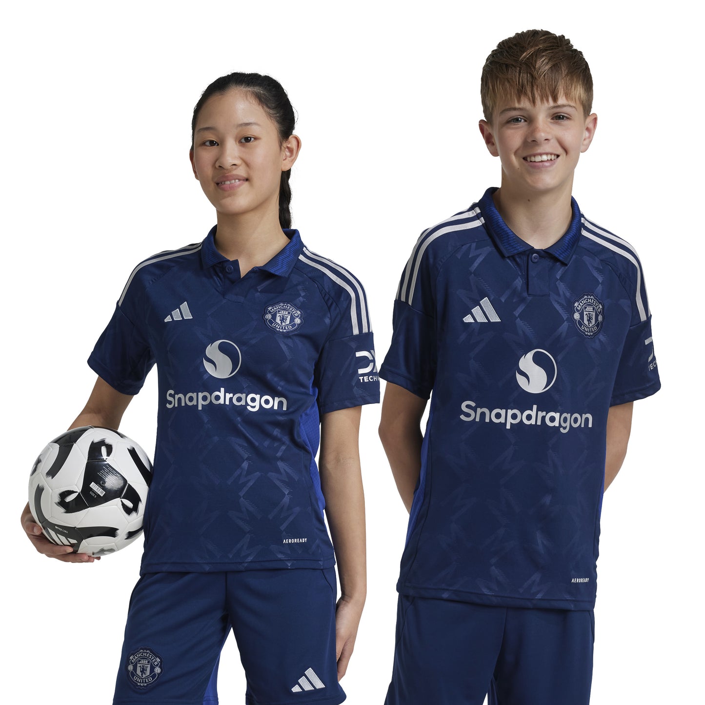 Adidas Youth Manchester United 2024/25 Away Jersey