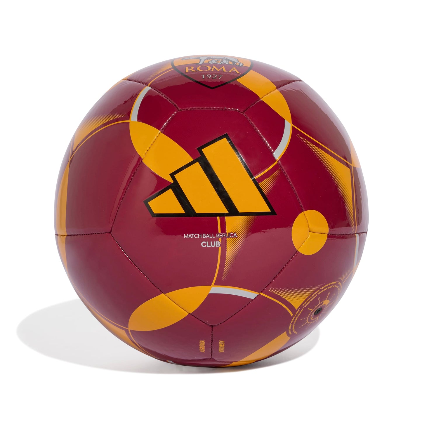 Adidas AS Roma Club Home Soccer Ball