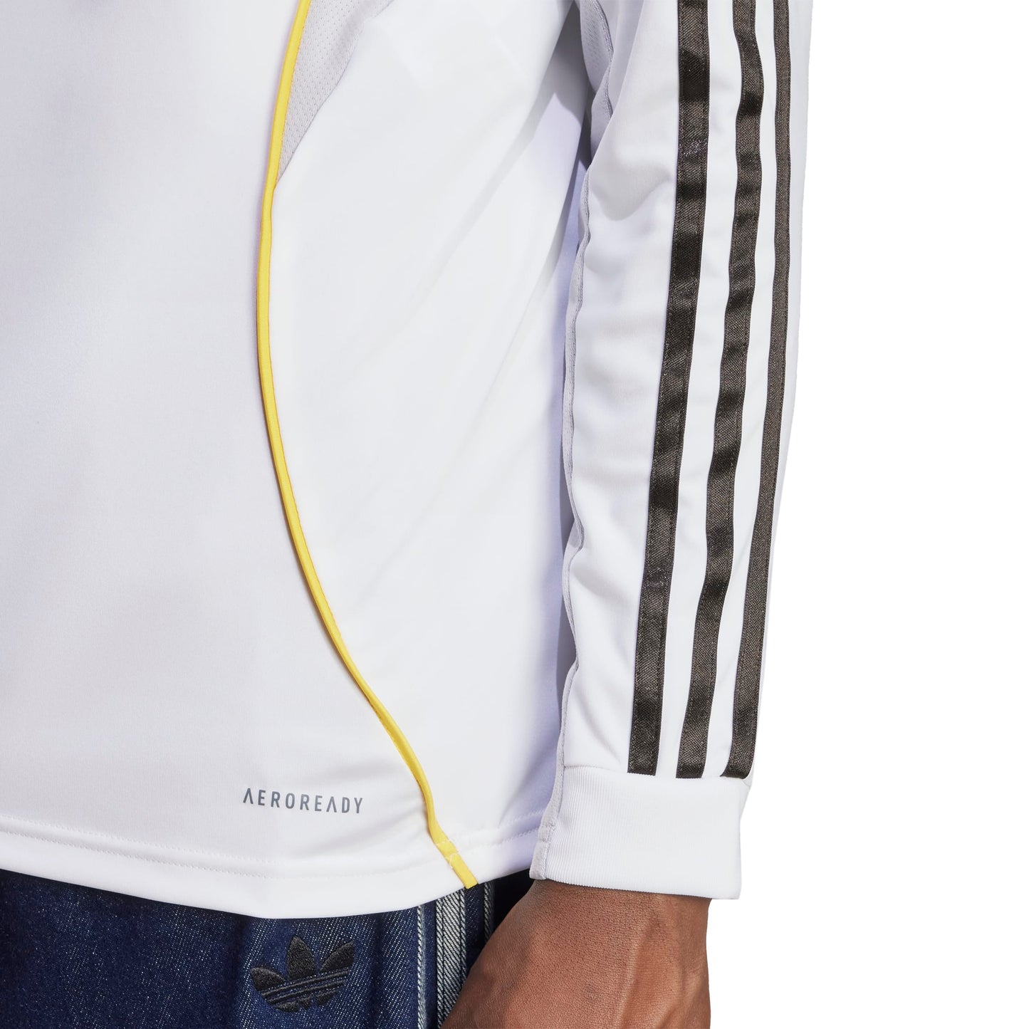 Adidas Real Madrid 25/26 Long Sleeve Home Jersey