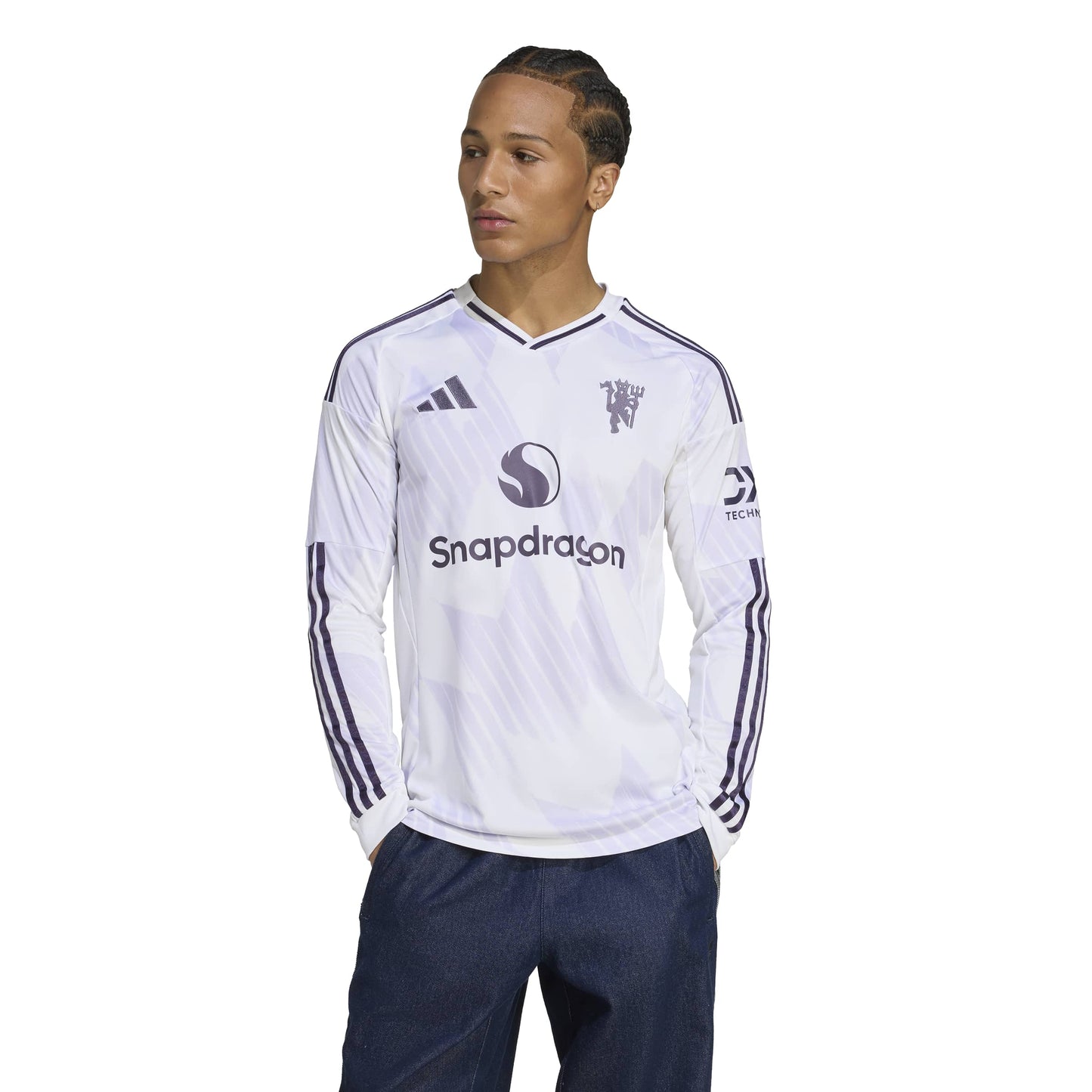 Adidas Manchester United 25/26 Long Sleeve Away Jersey