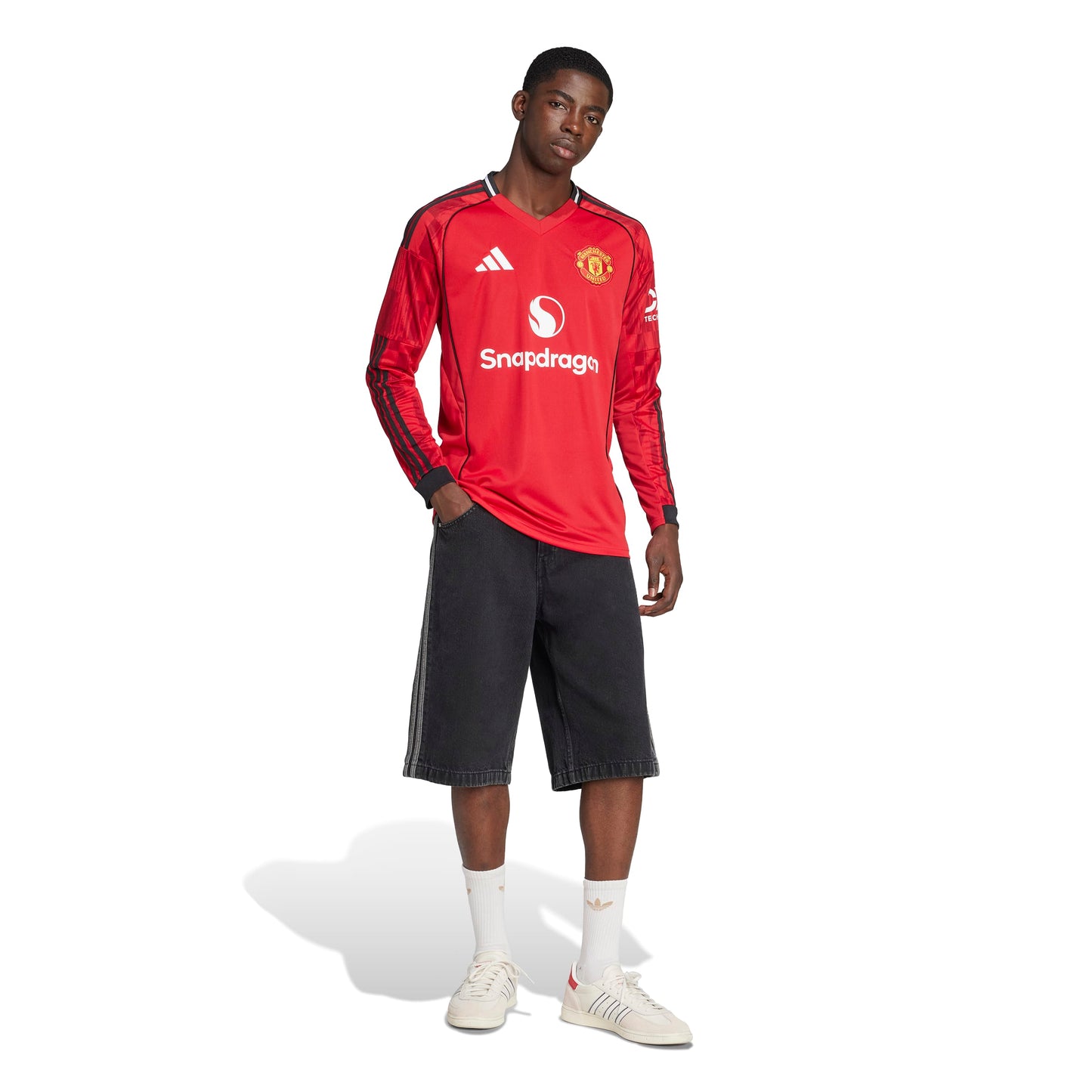 Adidas Manchester United 25/26 Long Sleeve Home Jersey