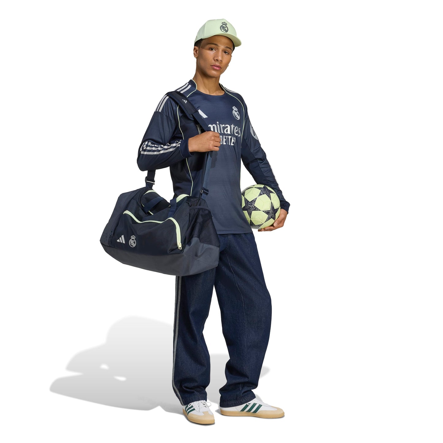 Adidas Real Madrid 25/26 Long Sleeve Away Jersey