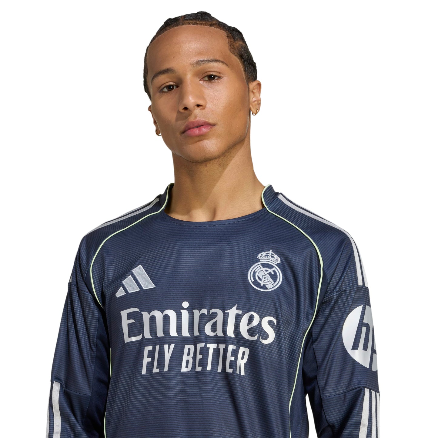 Adidas Real Madrid 25/26 Long Sleeve Away Jersey