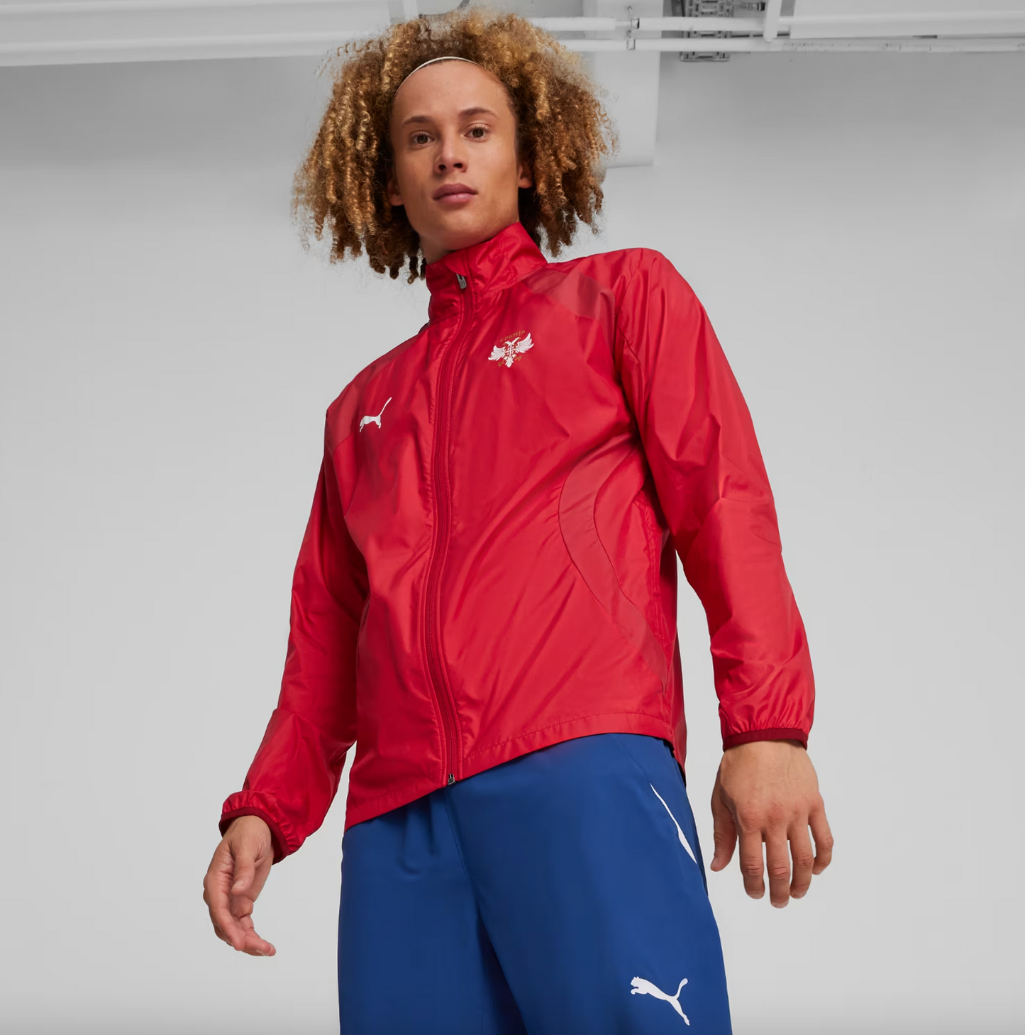 Puma Serbia Prematch Woven Jacket