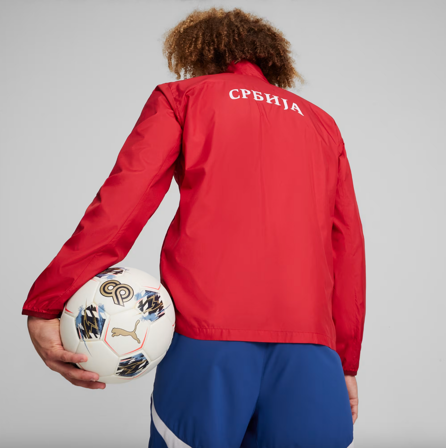 Puma Serbia Prematch Woven Jacket