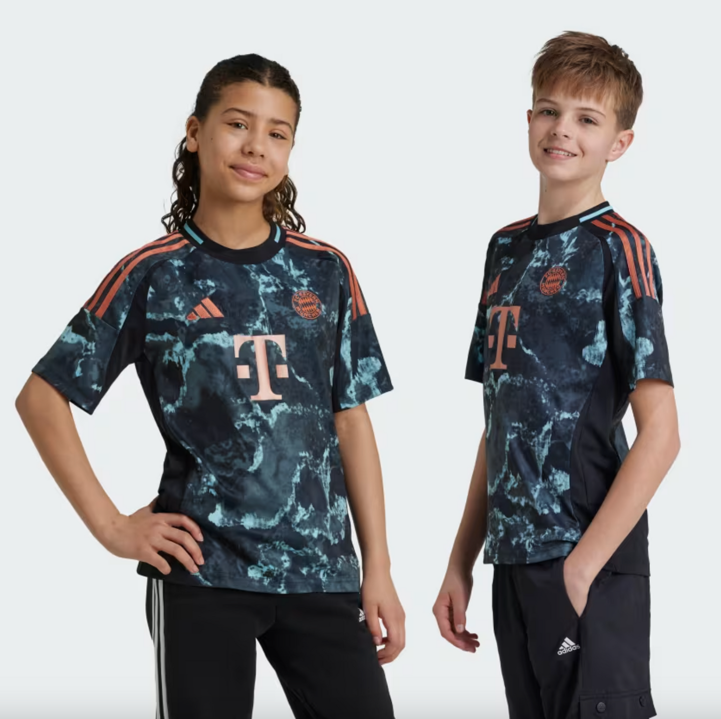 Adidas Youth FC Bayern 2024/25 Away Jersey