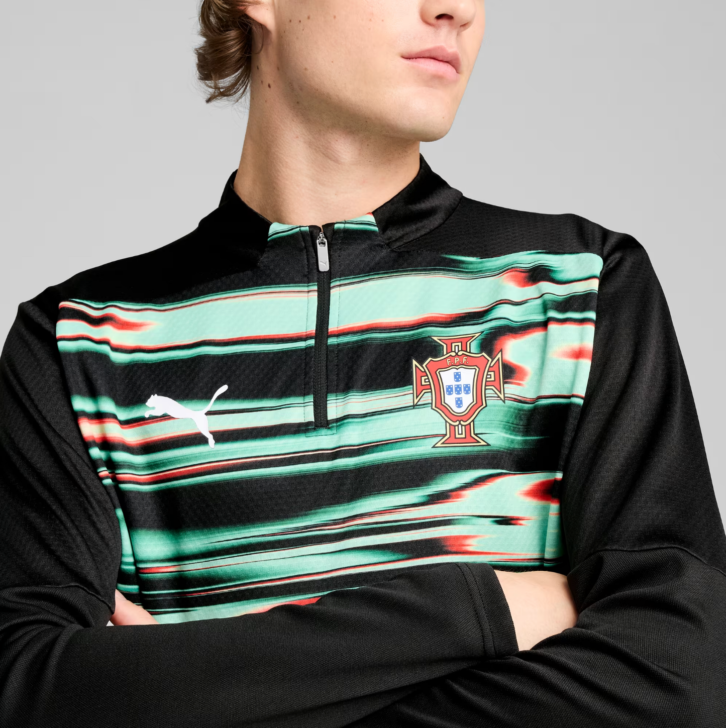 Puma Portugal Pre-match Quarter-Zip Top