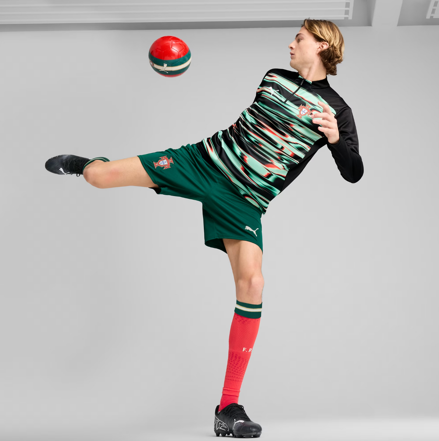 Puma Portugal Pre-match Quarter-Zip Top