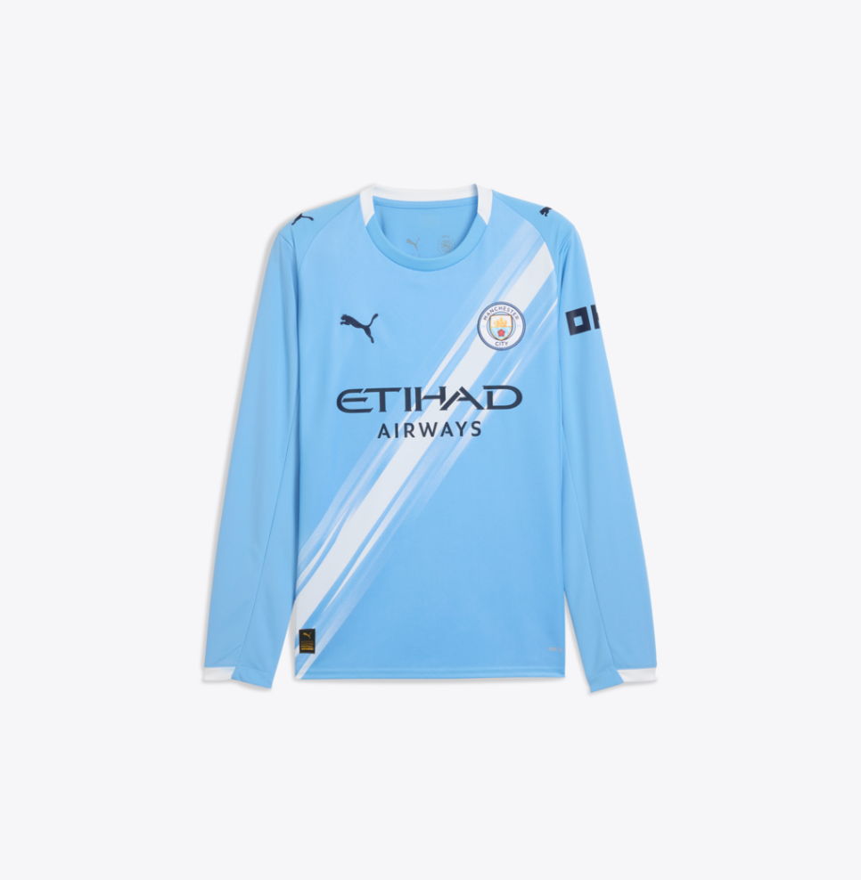Puma Manchester City Replica Home LS Jersey 25/26