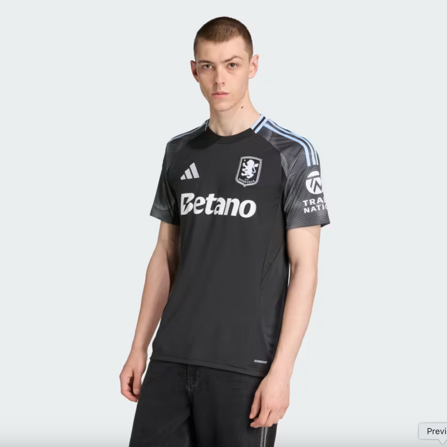 Adidas Aston Villa FC 25/26 Away Jersey