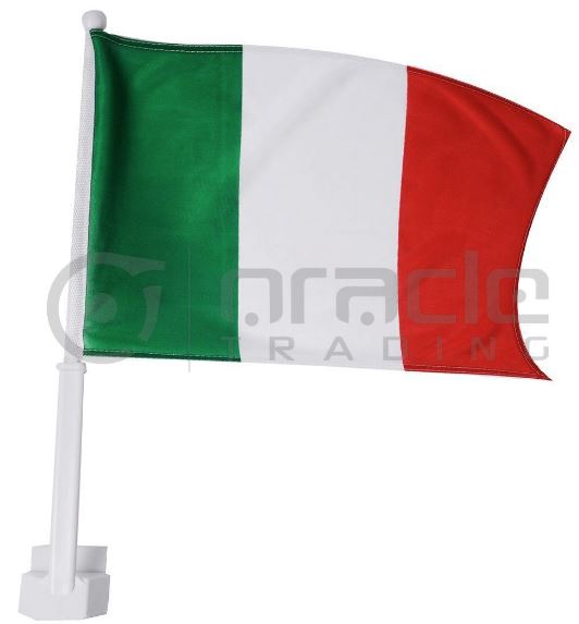 Italy Car Flag