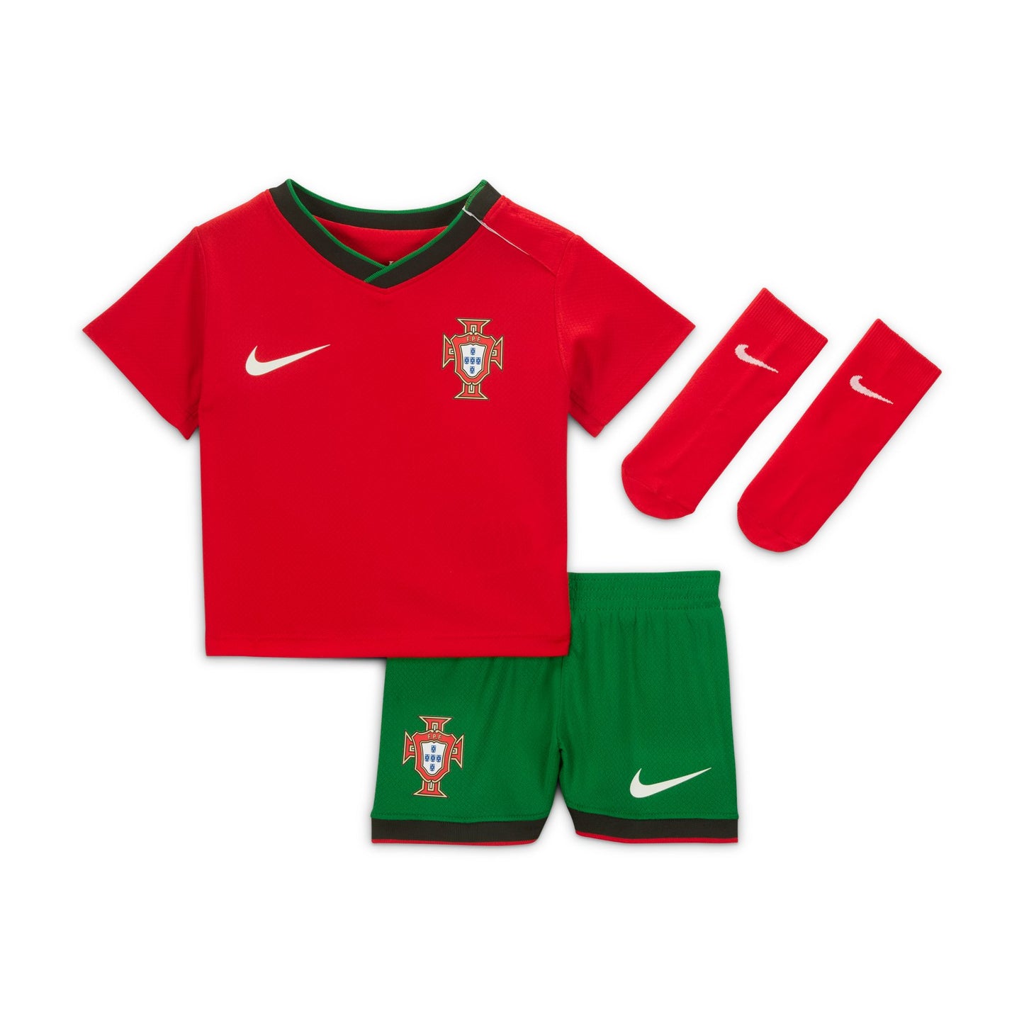 Nike Portugal 2024 Stadium Home Infant Kit