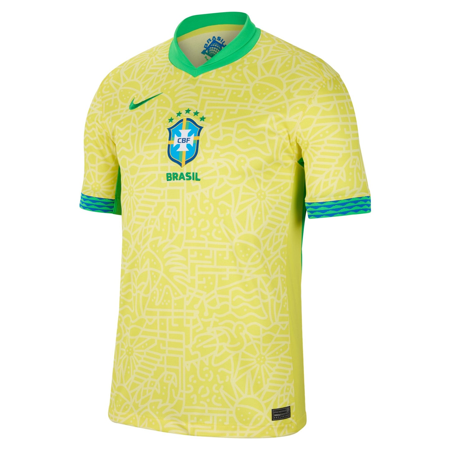 Nike Brazil 2024 Stadium Home Jersey