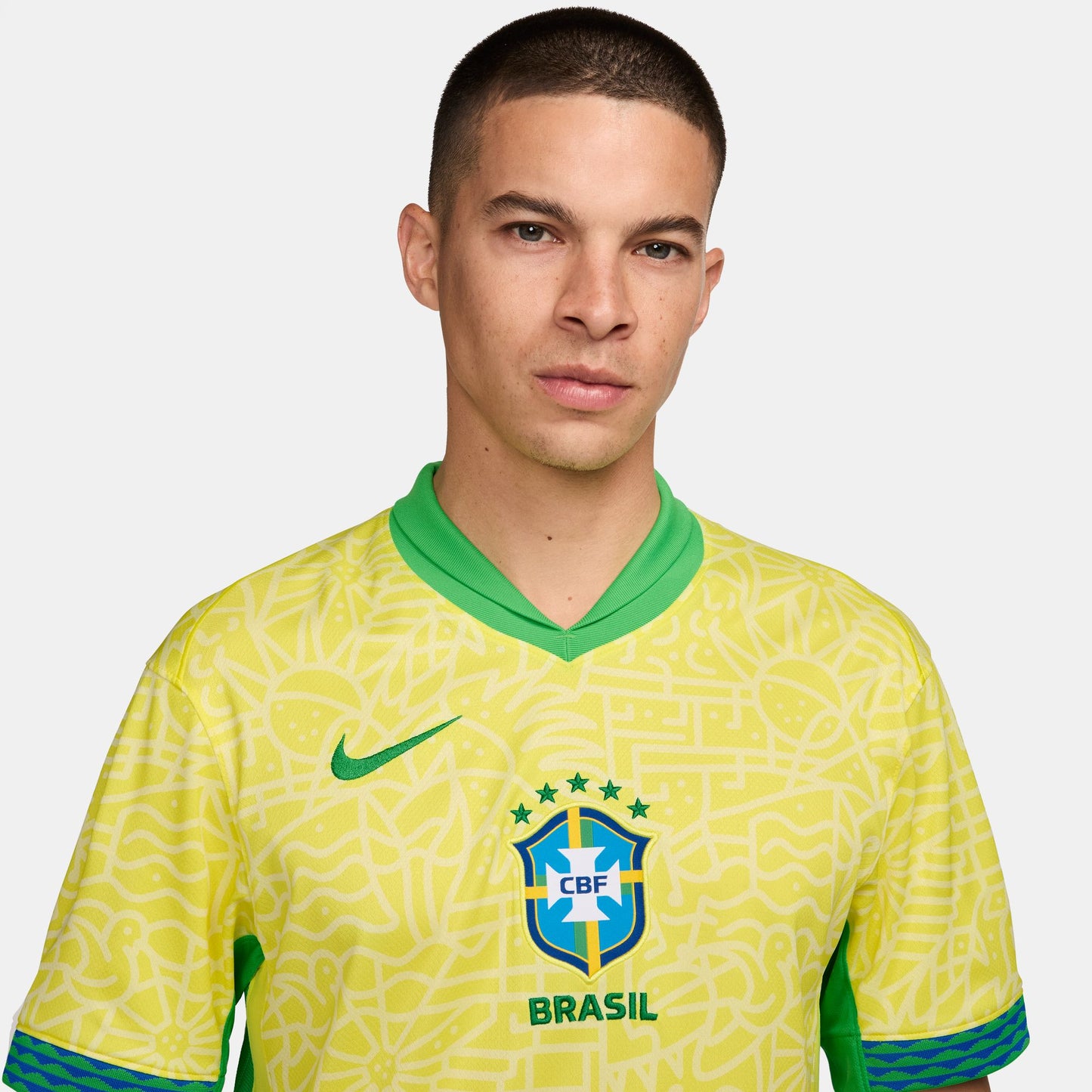 Nike Brazil 2024 Stadium Home Jersey