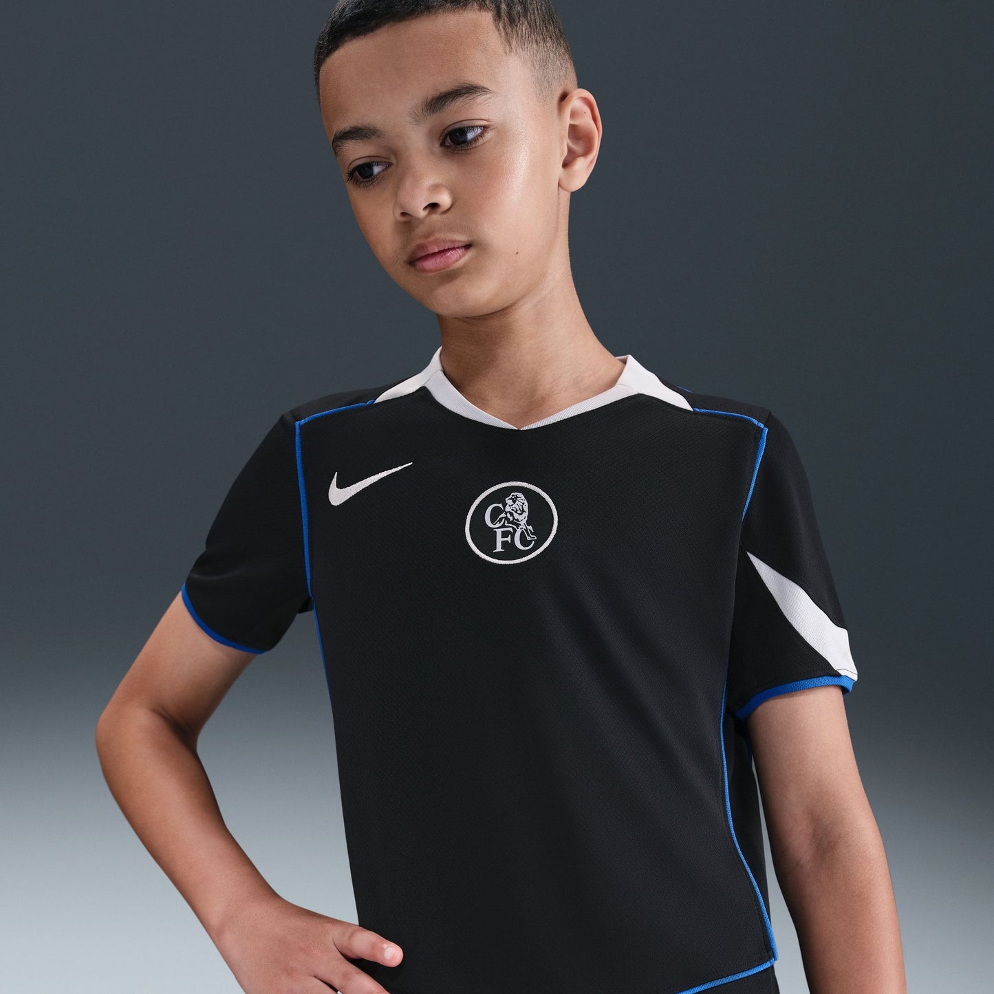 Nike Youth Chelsea FC 2025/26 Stadium Third Jersey