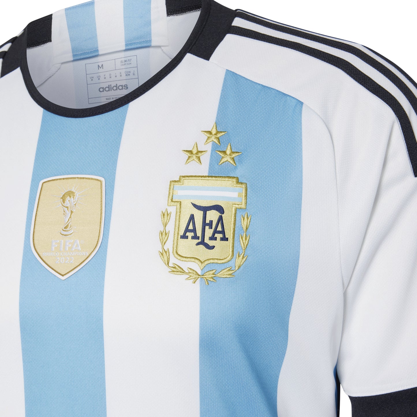 Adidas Argentina Home 3-Star World Cup Jersey