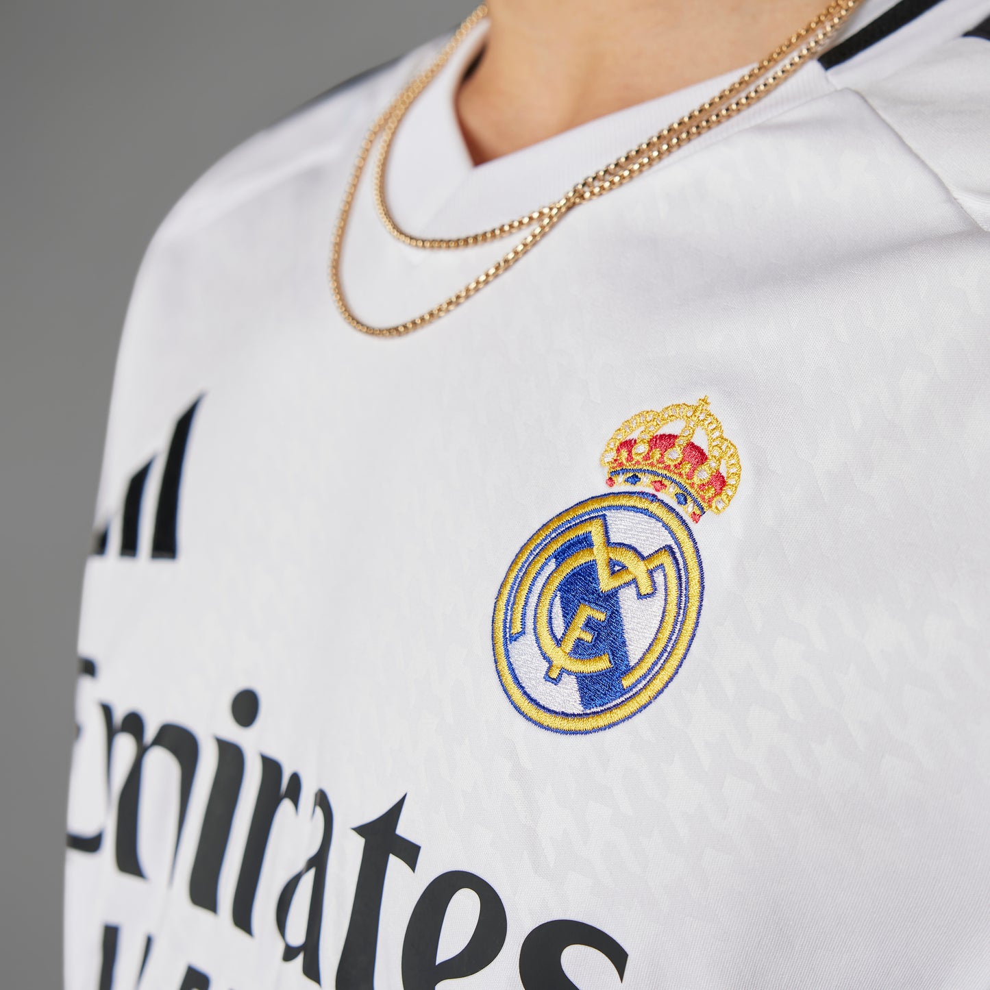 Adidas Real Madrid Home Long Sleeve Jersey 24/25