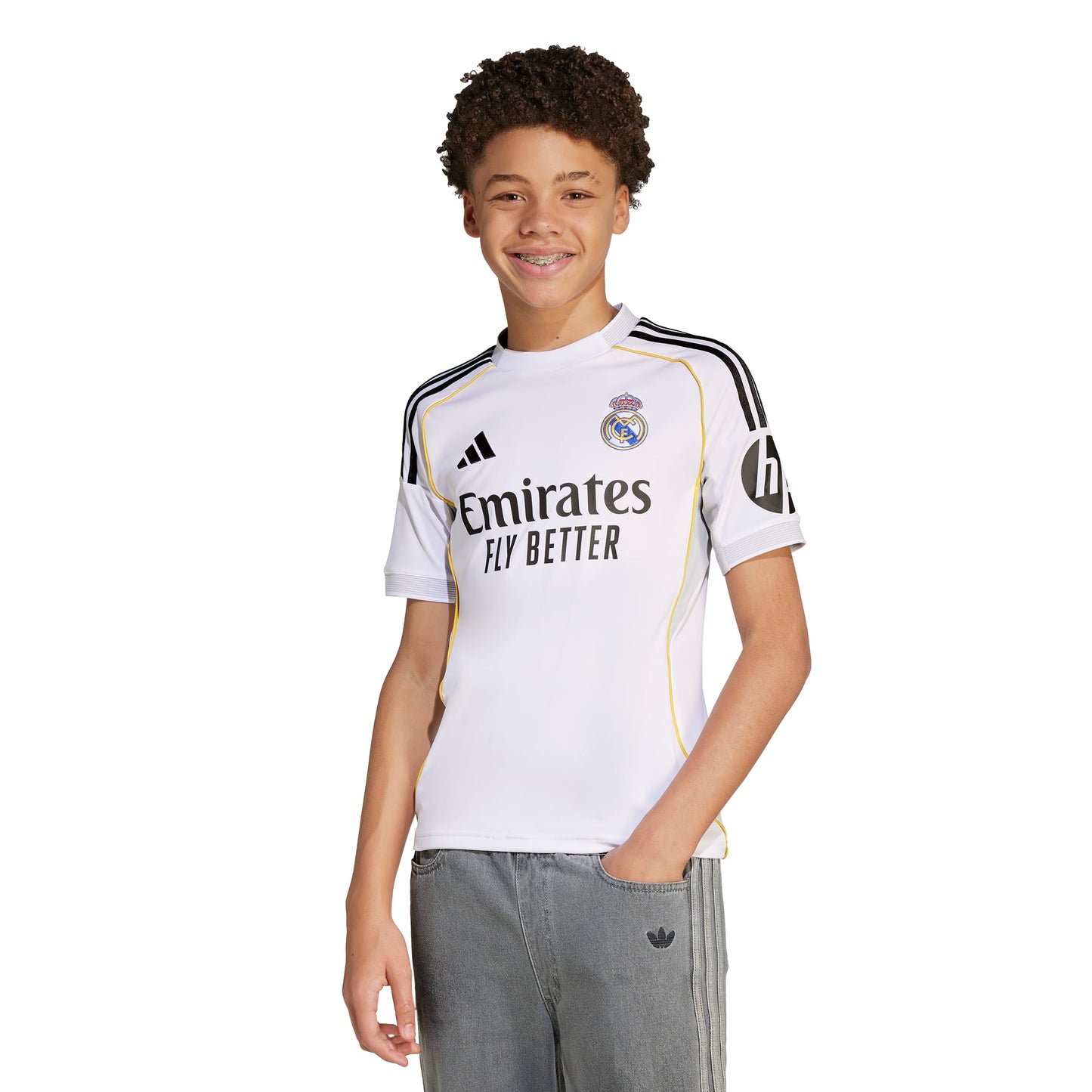 Adidas Real Madrid 25/26 Home Jersey Kids