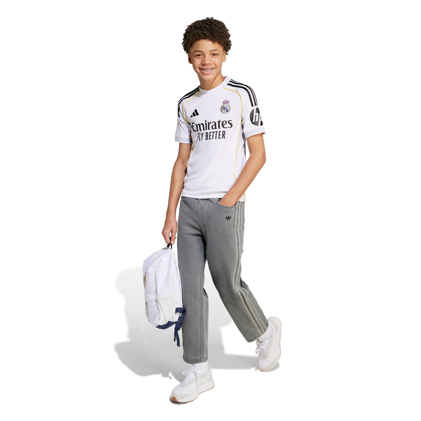 Adidas Real Madrid 25/26 Home Jersey Kids