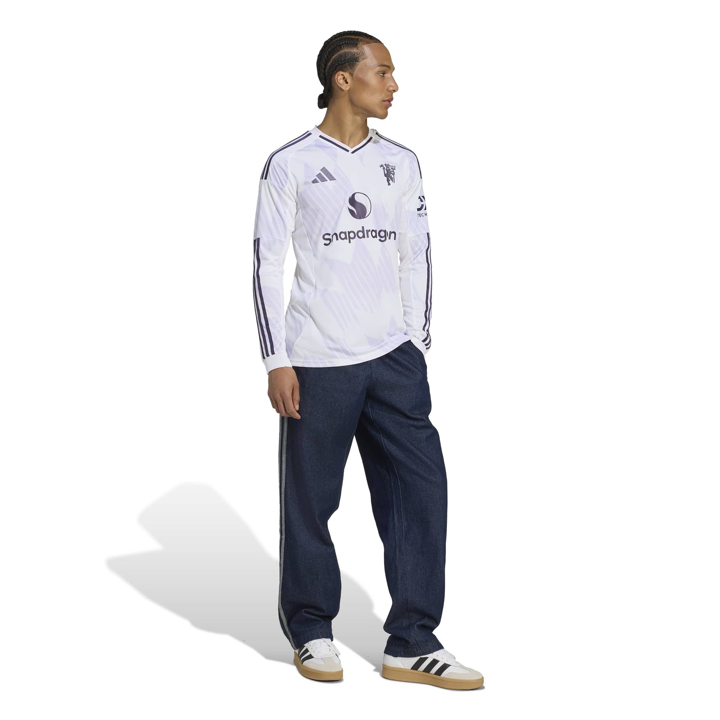 Adidas Manchester United 25/26 Long Sleeve Away Jersey