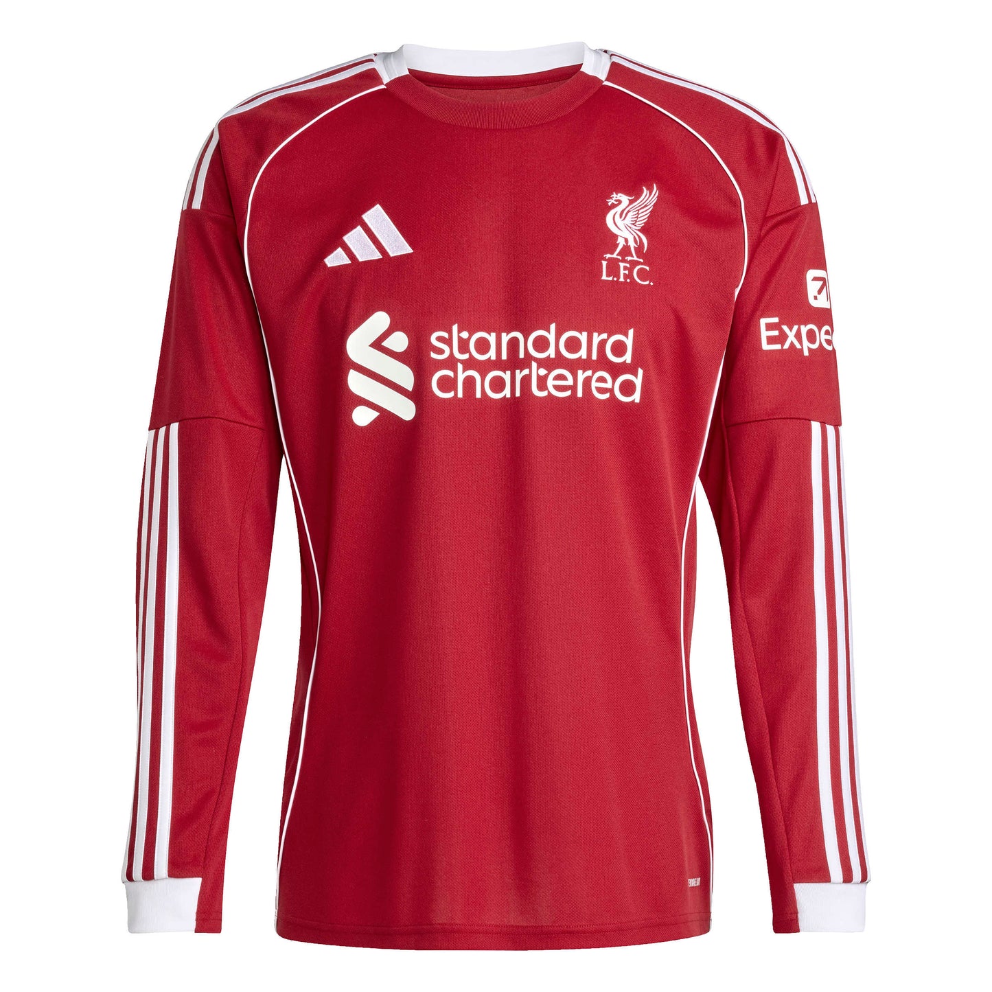 Adidas Liverpool FC 25/26 Long Sleeve Home Jersey