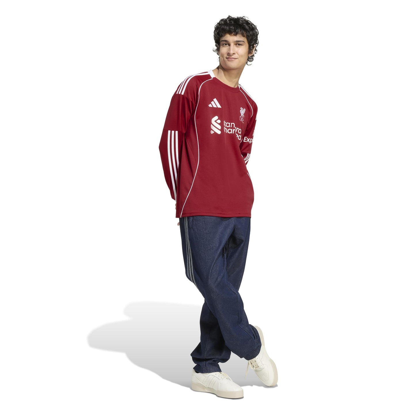 Adidas Liverpool FC 25/26 Long Sleeve Home Jersey