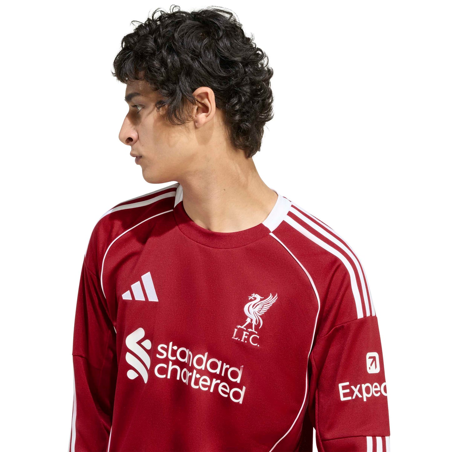 Adidas Liverpool FC 25/26 Long Sleeve Home Jersey