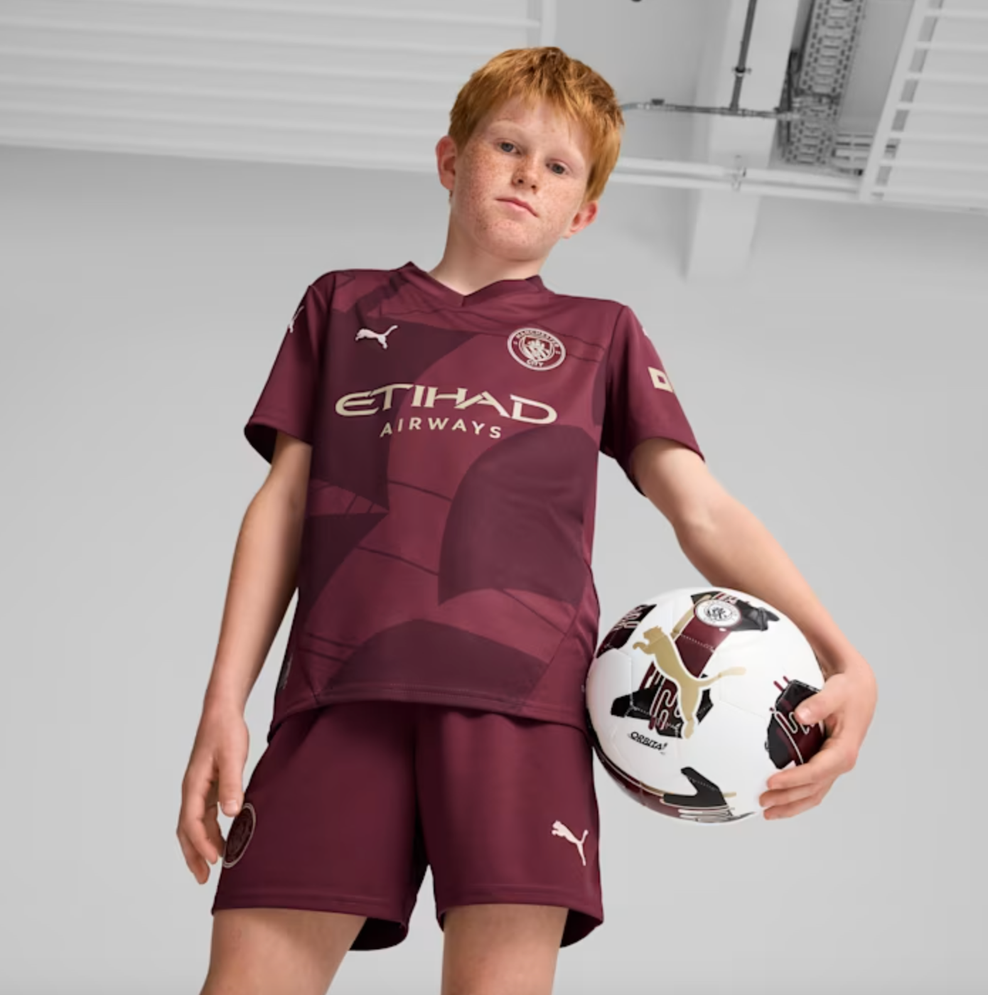 Puma Youth Manchester City 2024/25 Third Jersey